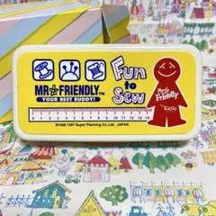 平成レトロ Mr.Friendly ミスターフレンドリー 裁縫箱 小物ケース