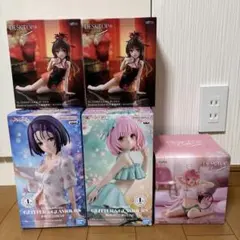 To LOVEる とらぶる ララ、モモ、古手川 唯、結城美柑 フィギュア