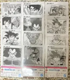 【12種】ドラゴンボール　一番くじ40th クリアファイル G賞