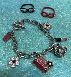 ♡ Mary Quant マリー・クワント ♡ ☆ブレスレット&リング セット☆