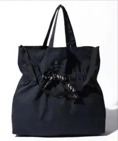 サリー　エコバッグ　ネイビー　紺色