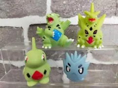 【美品】　ポケモンキッズ　指人形　ヨーギラス　進化4体セット　まとめ売り
