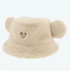 ミッキーマウス 耳付きバケットハット　58cm