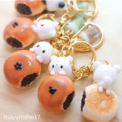くまとあんパンのキーホルダー【2枚目】
