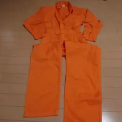 つなぎ服　Sサイズ　オレンジ