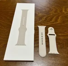 純正 Apple Watch スポーツバンド スターライト 41mm S/M