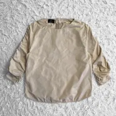 LANVIN COLLECTION プルオーバー トップス シルク M ベージュ