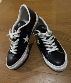 ねこー！さん専用　CONVERSE ワンスターJ ブラック Made in Ja