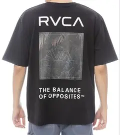 RVCA ルーカ XL パーム ボックス 半袖 バックプリントTシャツ