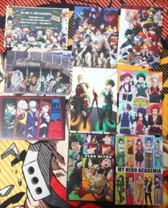 僕のヒーローアカデミア ノベルティ　映画ポストカード　9点セット