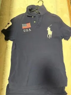 Ralph Lauren USA 星条旗 ポロシャツ ビッグポニー polo - メルカリ