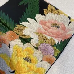 靖031402 成人式　結婚式　袋帯　 フォーマル　正絹