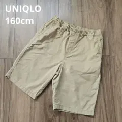 【UNIQLO】 ベージュ 半ズボン ハーフパンツ