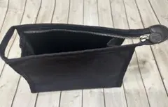 agnès b. ブラック ポーチ