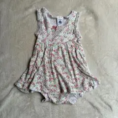 プチバトー 6m 67cm ワンピース型 キャミワンピ ロンパース