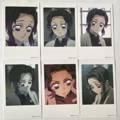 鬼滅の刃 柱カフェ チェキ風ブロマイド 胡蝶しのぶ 8点まとめセット