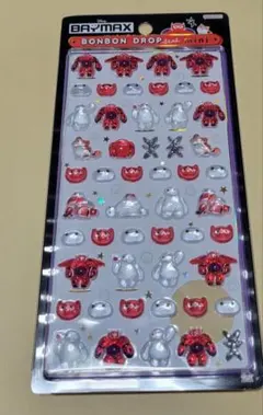 【正規品】ボンボンドロップシール ミニ　ベイマックスパワードスーツ