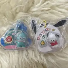 サンリオキャラクターズ パッケージチャーム ハンギョドン ポチャッコ