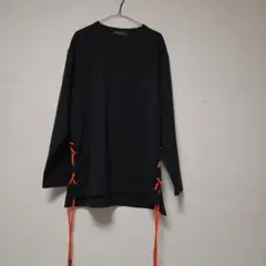 Cane Bros. 長袖カットソー ブラック オレンジ