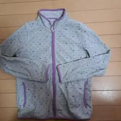 【キッズ】UNIQLOユニクロ　フリース　150㌢　グレー