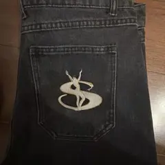 yardsale ブラック デニム パンツのサムネイル