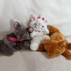 ディズニー　おしゃれキャット　ぬいぐるみ　マリー