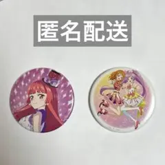アイカツ!×プリパラ 缶バッチ2個セット