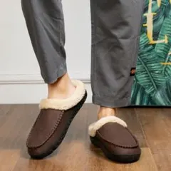SLIPPER ルームシューズ 防寒サンダル クロッグシューズ ボア