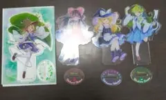 DAISO　東方project　アクリルフィギュア等