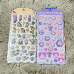 コットンパフィーシール　ディズニー　ズートピア　ベイマックス