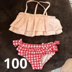 美品★プティマイン　セパレート水着 女の子