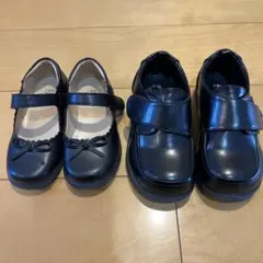 フォーマルシューズ 2足セット 16.0cm 19.0cm