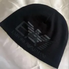 極美品　エンポリオアルマーニニットキャップサイズLのサムネイル