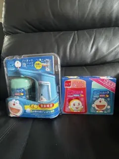【新品限定】ミューズ ノータッチ泡ハンドソープ ドラえもん 本体＋詰替3個セット