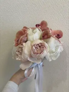 ブーケ　ブートニア　アーティフィシャルフラワー