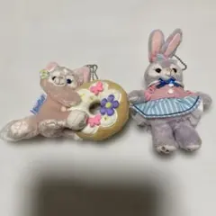 ステラルー＆リーナベル　ぬいぐるみキーチェーン