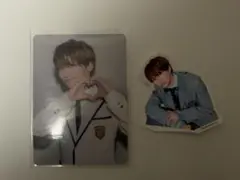 なにわ男子 藤原丈一郎 トレカ ステッカー HARDWORK ファミクラ盤