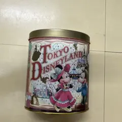 東京ディズニーランド20周年 チョコレートオンクッキー缶 スイーツ缶