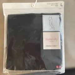 UNIQLO マタニティレギンス 十分丈 ブラック Lのサムネイル