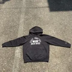 Champion プルオーバーパーカー ブラック