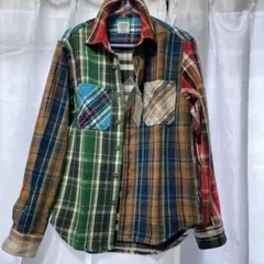 AVIREX フランネルシャツ　Sサイズ