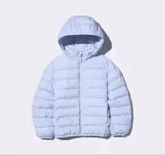 UNIQLO ユニクロ　キッズダウン　水色　ブルー