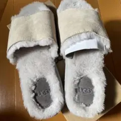 ［新品］UGG グレースエードファー サンダル　サイズ7