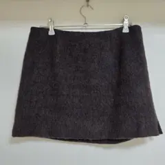 rosarymoon Side Slit Mini Skirt ブラウンのサムネイル