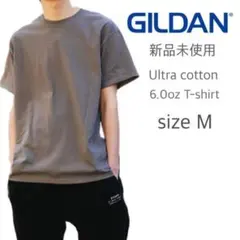 新品未使用 ギルダン ウルトラコットン 無地 半袖Tシャツ チャコール M