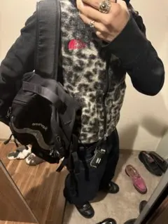 the north face ベスト レオパード ノース