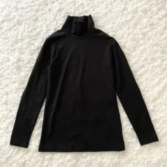 ユニクロ UNIQLO ヒートテック コットン ハイネックT 極暖 カットソー
