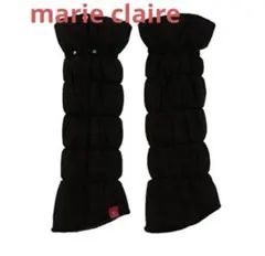 marie claire レッグウォーマー　ブラック