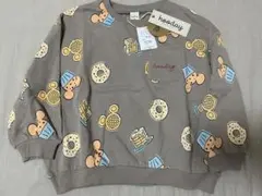 ディズニー　ミッキー　裏毛トレーナー　120