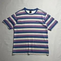 00s NIKE DRI-FIT マルチボーダー メッシュTシャツ ナイキ